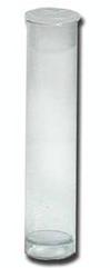 Round Plastic Tube with Flat Cap